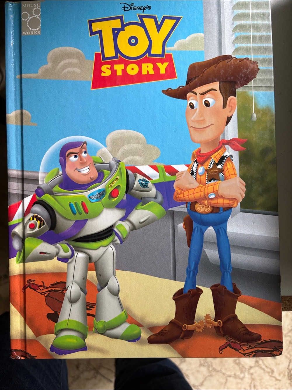 Disney Toy Story Book - Blue, Green, Red, Brown